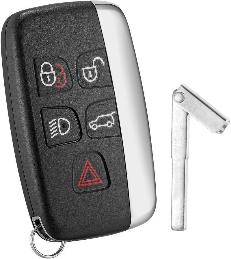 LYFUCESS Smart Key Fob Replacement Fits for Land Rover Discovery 15-18 Discovery Sport 16-18 LR 2 13-14 LR 4 12-17 Rover 11-17 Rover Sport 11-17 Rover Evoque 12-17 Jaguar F-Pace F-Type XE XF XJ - Image 1